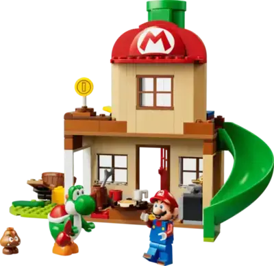 Yoshi at Mario's House
