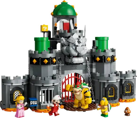 Fire Mario & Bowser's Castle