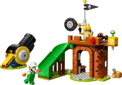 Fire Luigi vs. Koopa Troopa Battle