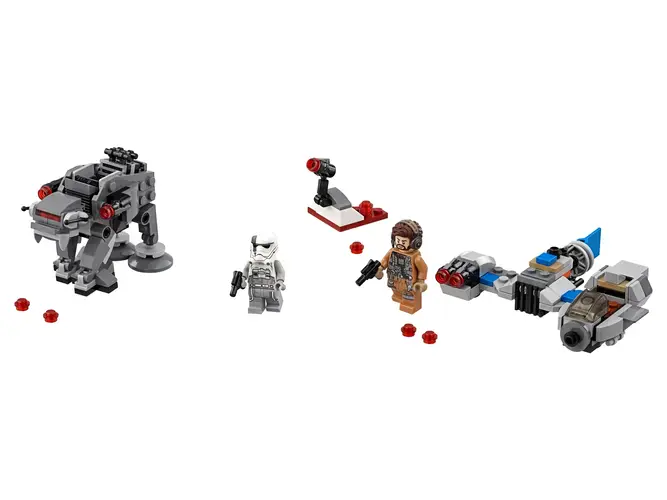 Ski Speeder™ vs. First Order Walker™ Microfighters 75195