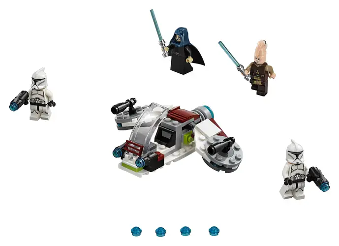 Jedi™ and Clone Troopers™ Battle Pack 75206