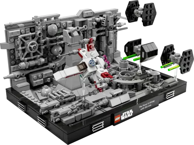 Death Star™ Trench Run Diorama 75329