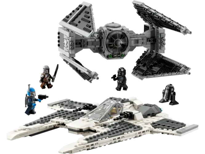 Mandalorian Fang Fighter vs. TIE Interceptor™ 75348