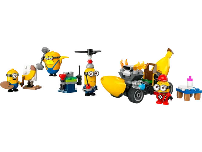 Minions and Banana Car