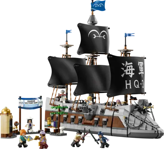 Garp's Marine Battleship