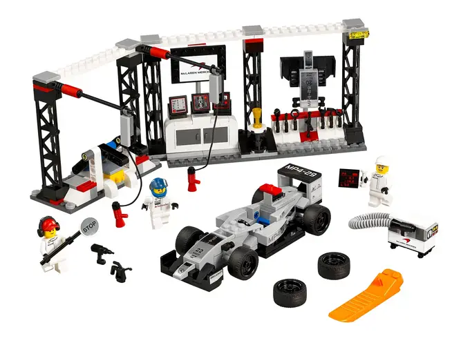 McLaren Mercedes Pit Stop 75911