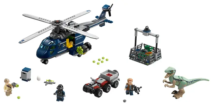 Blue's Helicopter Pursuit 75928