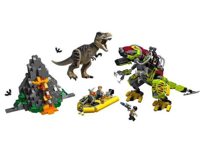 T. rex vs Dino-Mech Battle 75938