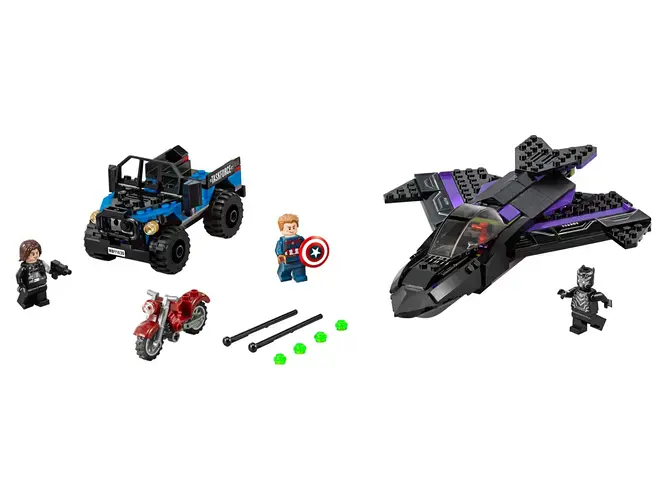 Black Panther Pursuit 76047