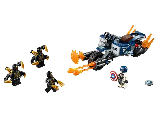 Captain America: Outriders Attack 76123