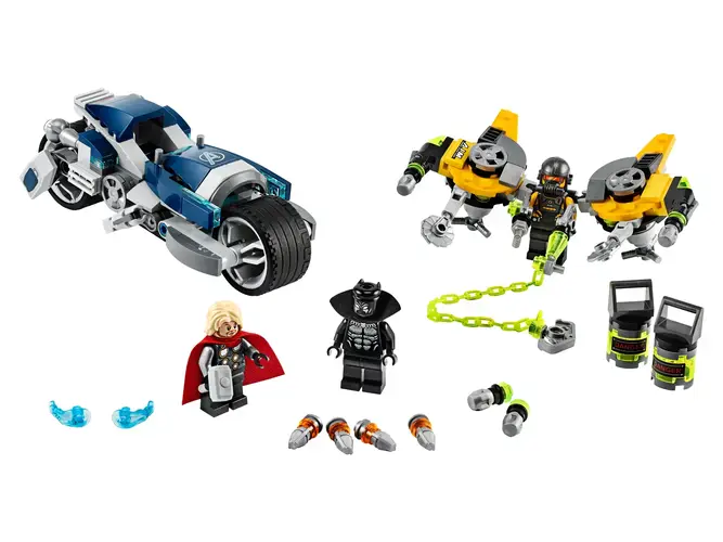 Avengers Speeder Bike Attack 76142