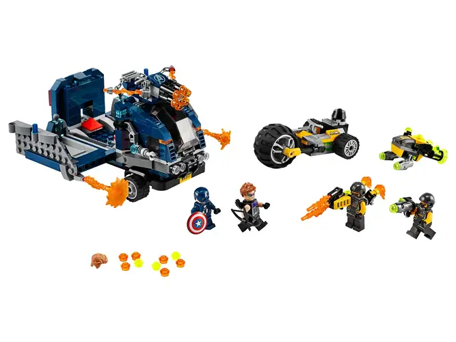Avengers Truck Take-down 76143