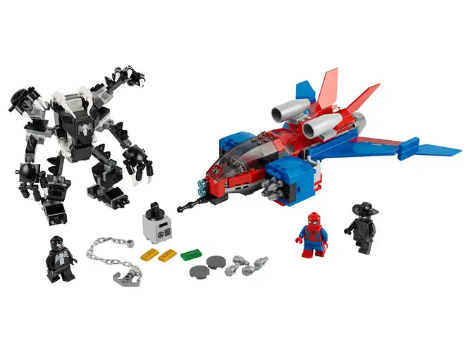 Spiderjet vs. Venom Mech 76150