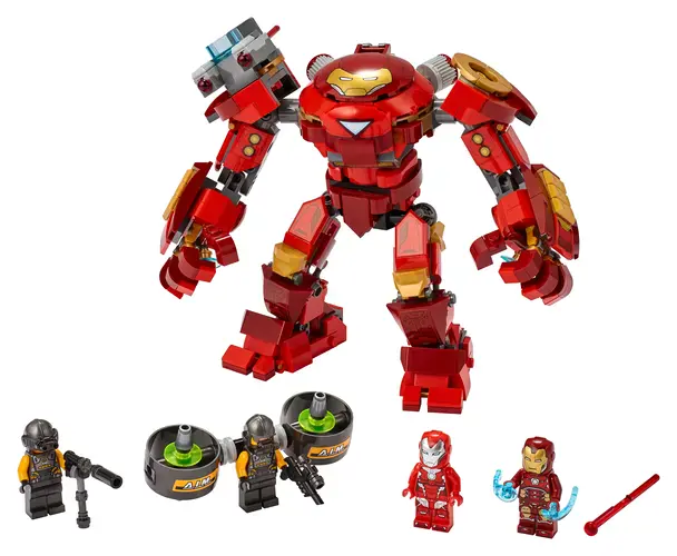 Iron Man Hulkbuster versus A.I.M. Agent 76164