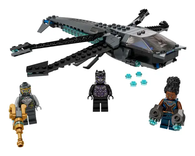Black Panther Dragon Flyer 76186