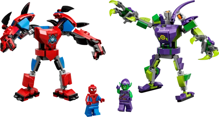 Spider-Man & Green Goblin Mech Battle 76219
