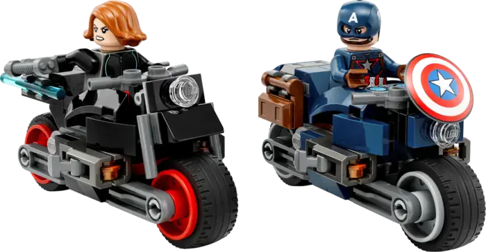 Black Widow & Captain America Motorcycles 76260
