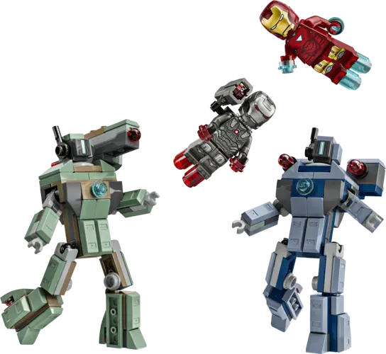 Iron Man & War Machine vs. Hammer Drones