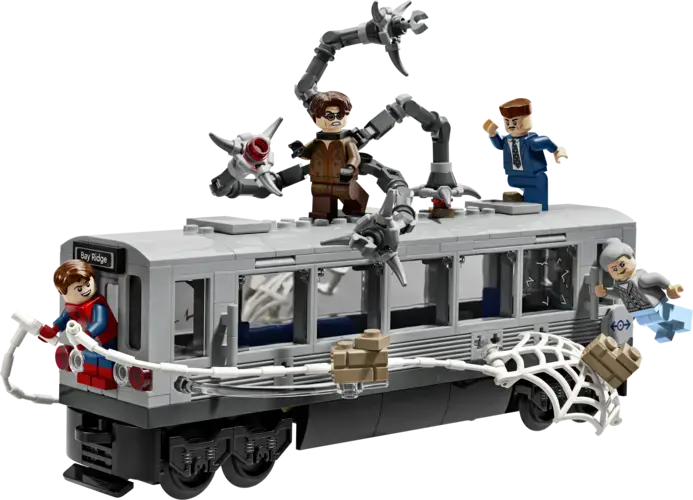 Spider-Man vs. Doc Ock Subway Train Scene