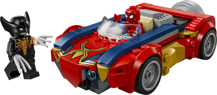 Spider-Man Car vs. Venomized Wolverine