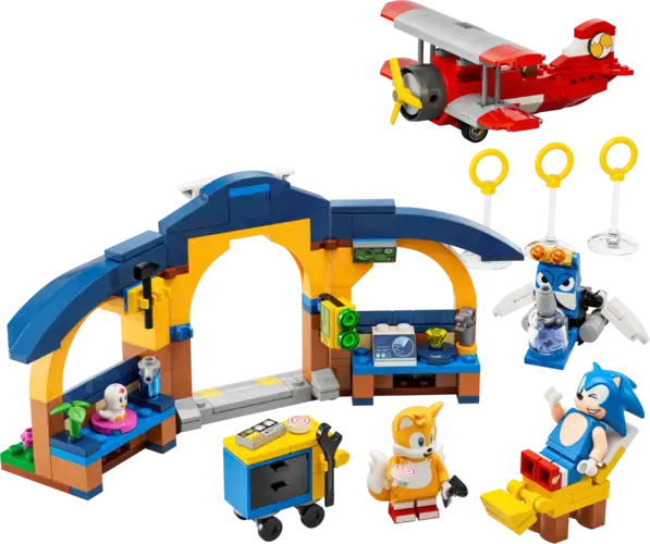 Tails' Workshop and Tornado Plane 76991