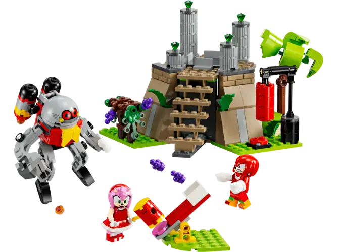 Knuckles and the Master Emerald Shrine