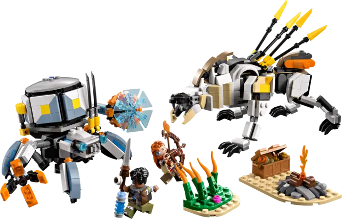 Aloy & Varl vs. Shell-Walker & Sawtooth