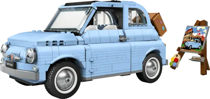 Fiat 500 Blue 77942