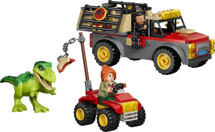 Young T. rex Transport Truck