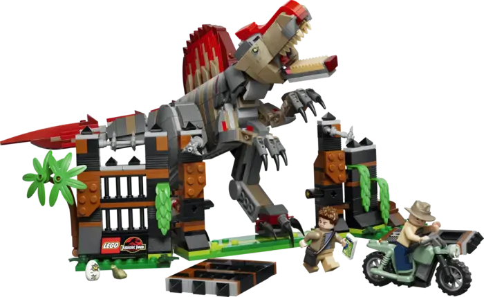 Spinosaurus Dinosaur Escape