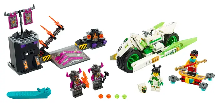 White Dragon Horse Bike 80006