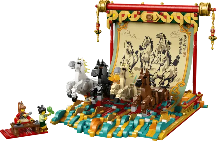 Galloping Horses Canvas